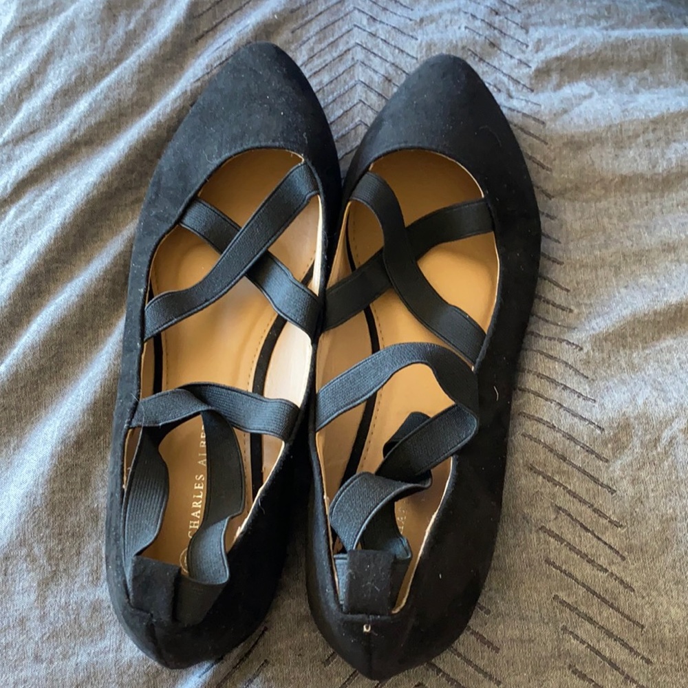 Charles Albert ballet flats- women size 10
